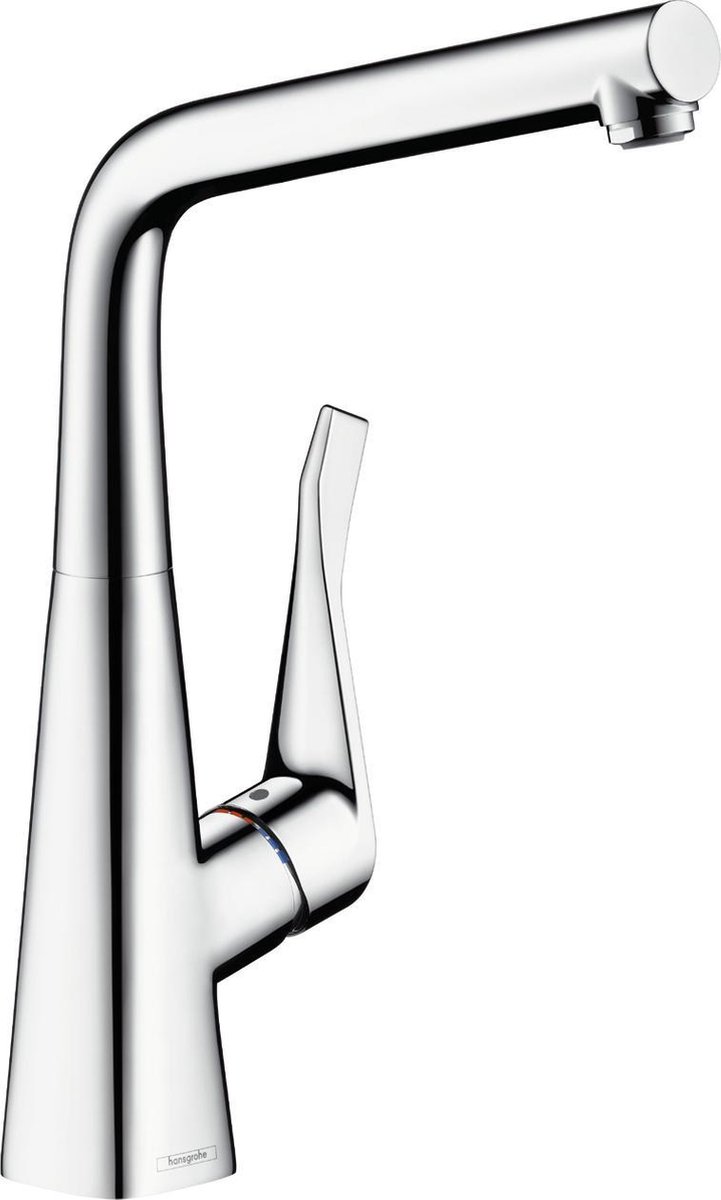 Hansgrohe Metris keukenmengkraan rvs-look