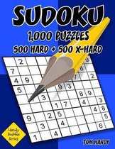 Sudoku: 1,000 Puzzles, 500 Hard and 500 Extra Hard