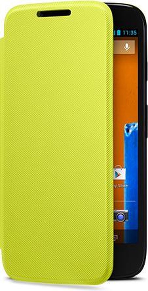 Motorola Moto G Flip Cover Lemon Lime