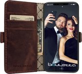 Bouletta Lederen Apple iPhone Xr Hoesje - Wallet Case - Vintage Brown