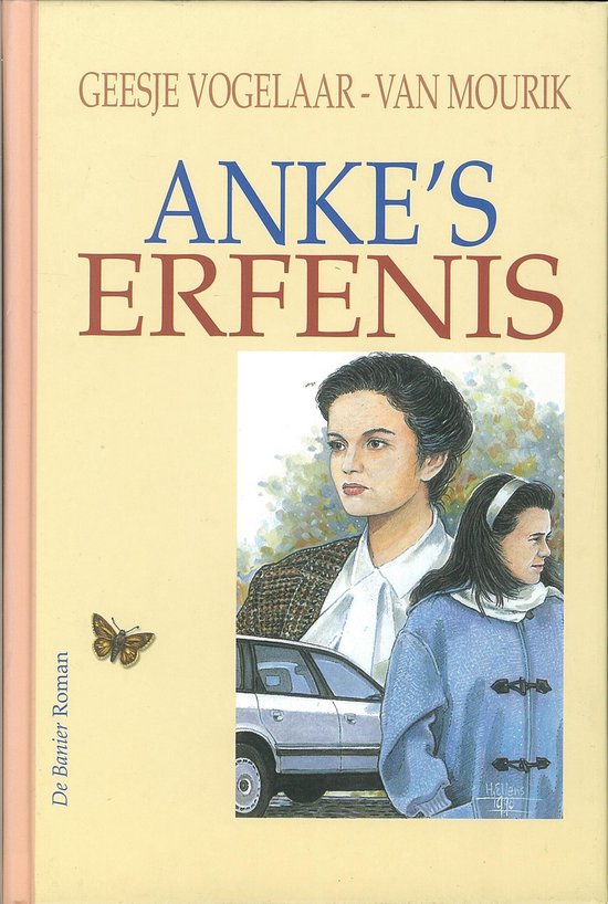 Vlinderreeks - Anke's erfenis - cover