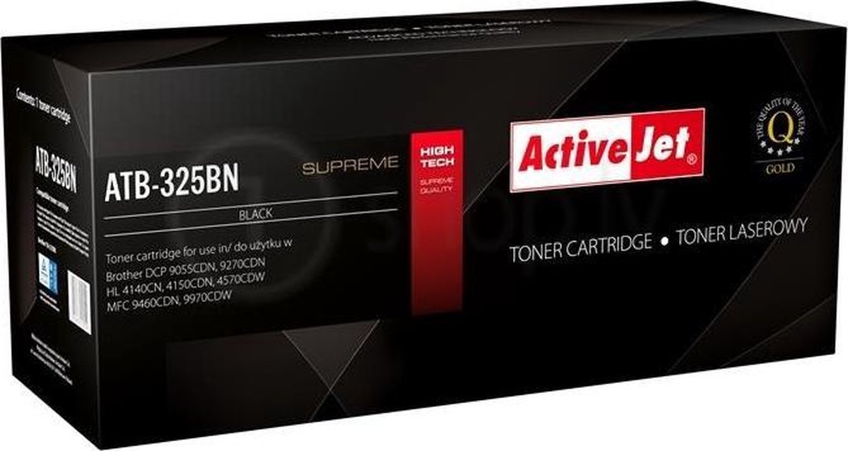 Toner Activejet ATB-325BN (replacement Brother TN-325BK; Supreme; 4 000 pages; Black)