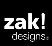 Zak!Designs Onderzetter - Voor Glas - Zwart - Set van 4 stuks