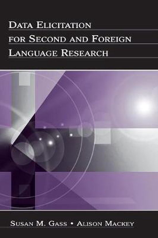 Data Elicitation for Second and Foreign Language Research - cover