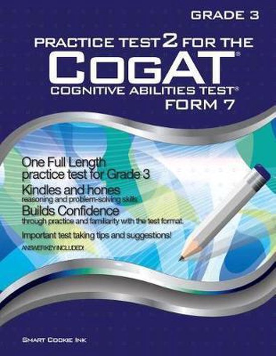 Practice Test for the Cogat - Form 7 - Grade 3- Practice Tes ... - cover