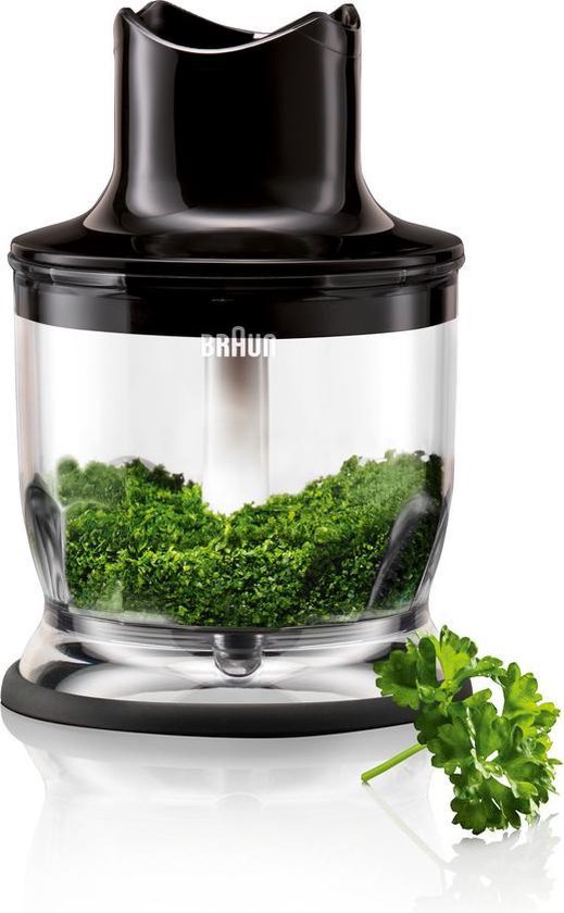 Braun MQ 20 BL Kleine Hakmolen - Staafmixeraccessoire - Zwart van Braun — afbeelding 3