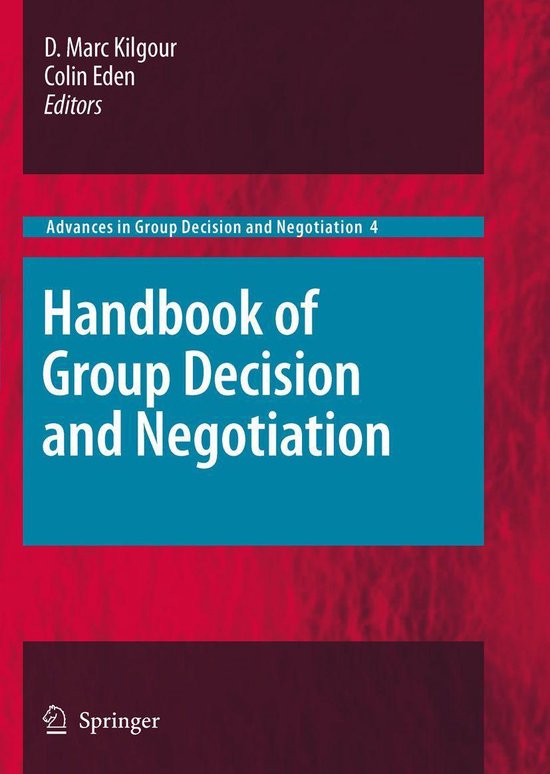 Mathematics and Statistics (R0) - Handbook of Group Decision ... - cover