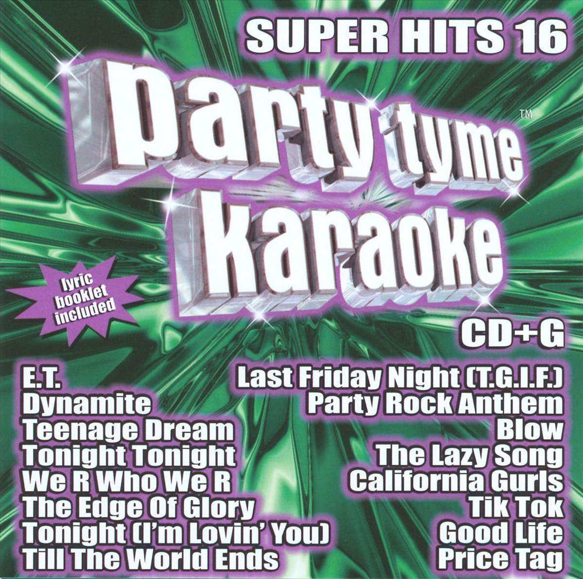 Party Tyme Karaoke: Super Hits Vol.16 / Various