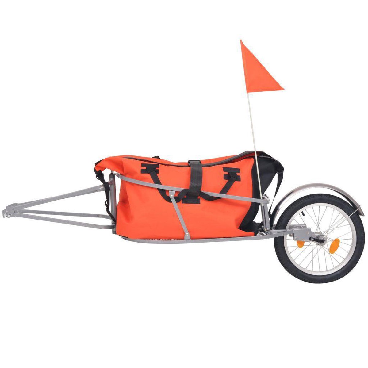 Fietskar met kunststof bak - Koning Carriers