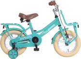 Popal Cooper - Kinderfiets - Meisjes - Turquoise - 12 Inch