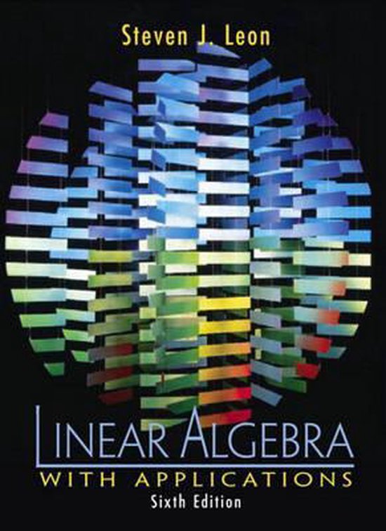 Linear Algebra with Applications, Steven J. Leon | 9780130337818 ...