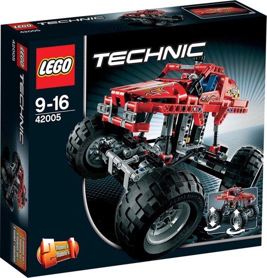 LEGO Technic Monster Truck - 42005 | bol.com