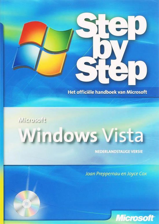 Cover van het boek 'Windows Vista: Step by Step + CD-ROM' van J. Cox en J. Preppernau