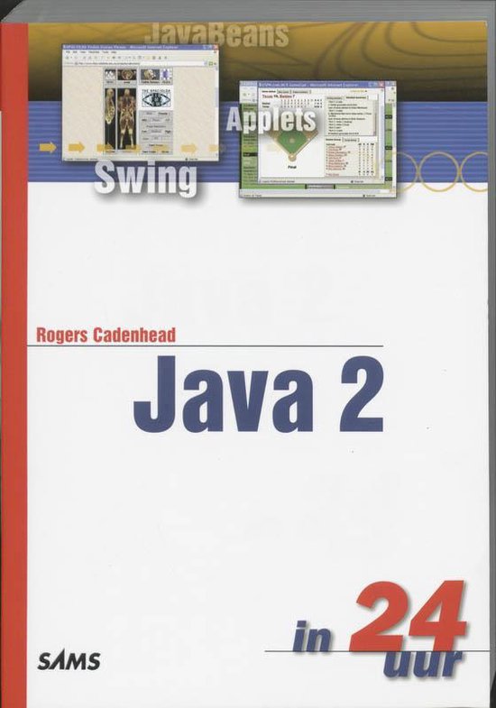 Cover van het boek 'Java 2 in 24 uur' van Rogers Cadenhead