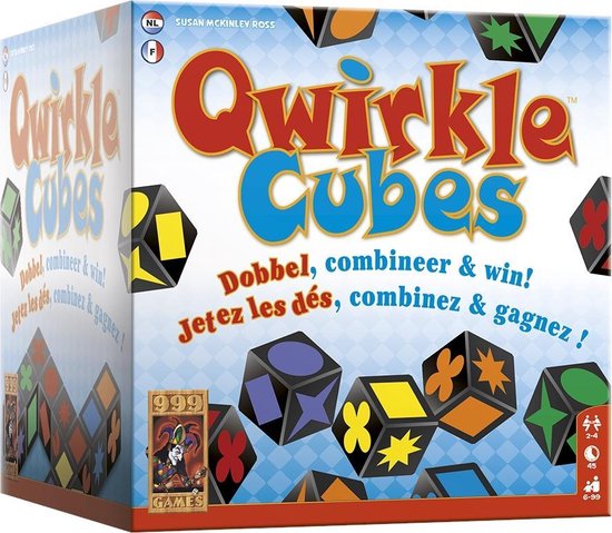 rekruut Onderbreking Op maat Qwirkle Cubes Dobbelspel | Games | bol.com