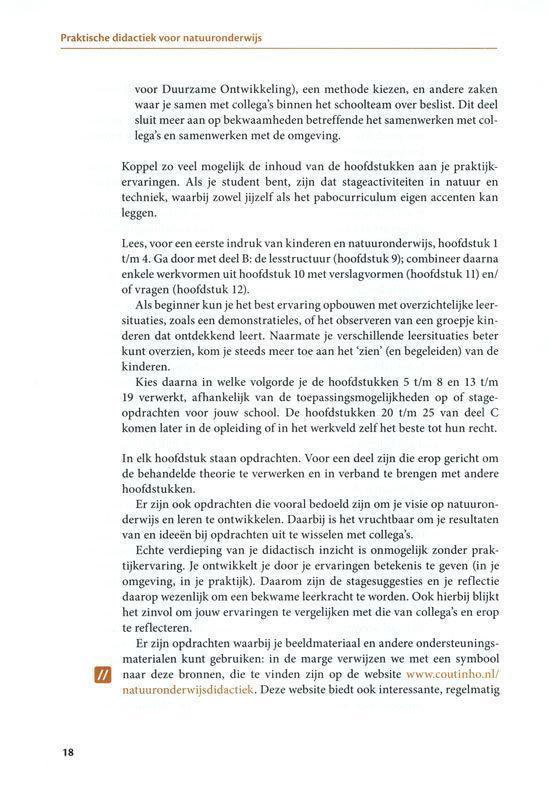 Pagina met tekst over de opbouw van het boek en hoe de opdrachten te gebruiken.