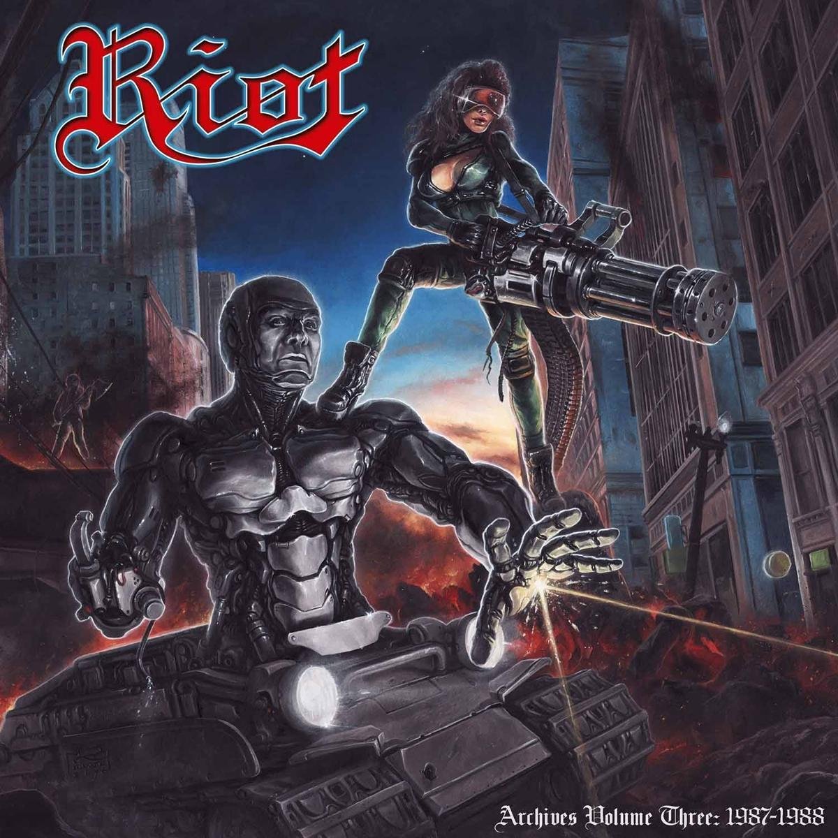 Riot - Archives Volume 3: 1987-1988 (2lp/red Vinyl/dvd)
