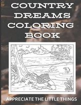 Country Dreams Coloring Book