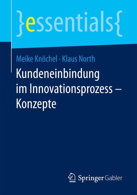 essentials - Kundeneinbindung im Innovationsprozess – Konz ... - cover