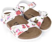 Birkenstock Rio China Flowers White maat 25