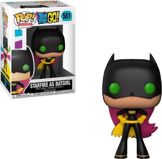 Funko Pop! - TEEN TITANS GO - #581 Starfire as Batgirl