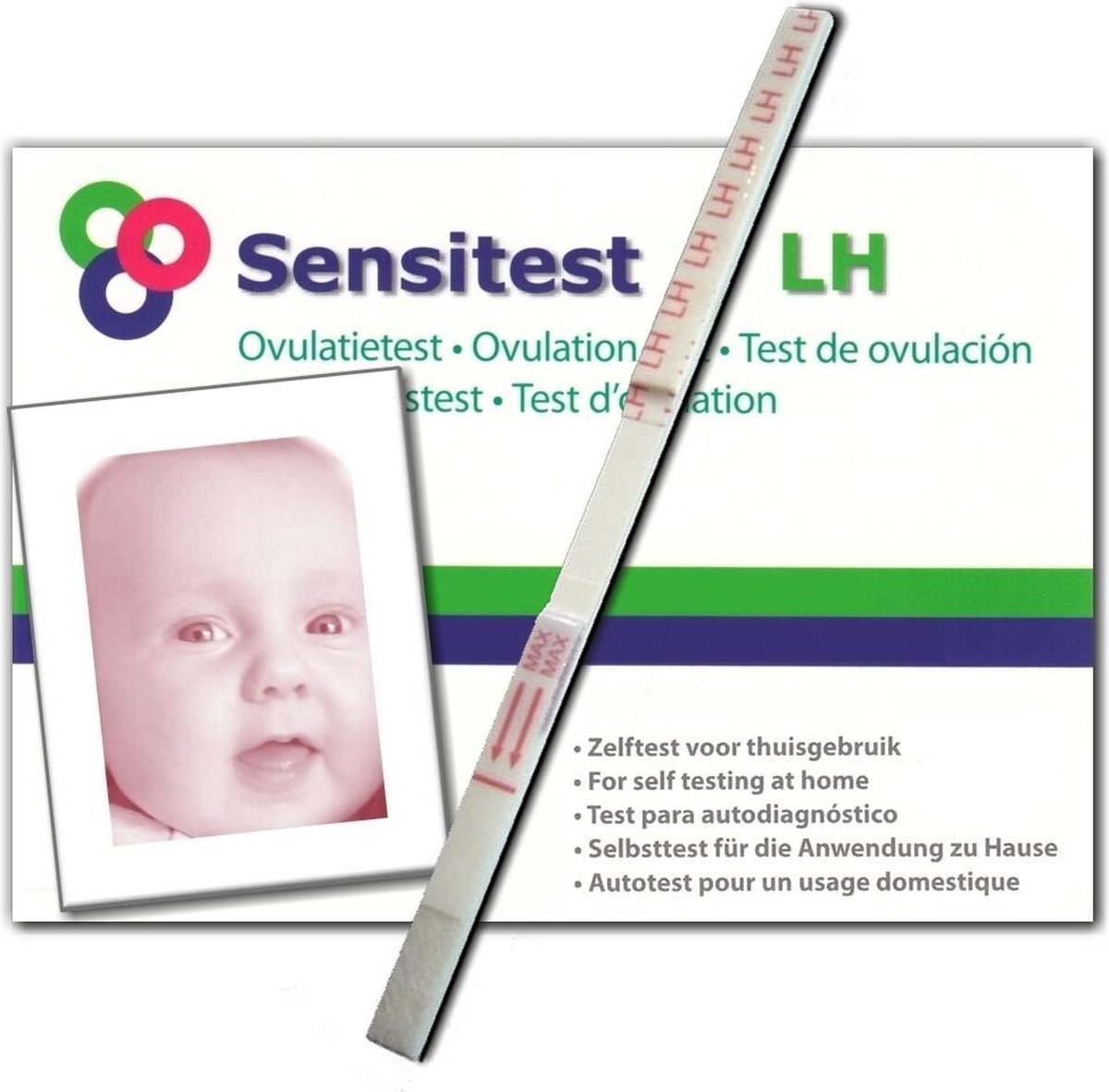Sensitest ovulatietest dipstick 24 stuks
