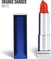 Maybelline New York Color Sensational Orange Lipstick Matte Lipstick, Orange Danger