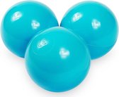 Ballenbak ballen - 1000 stuks - 70 mm - turquoise