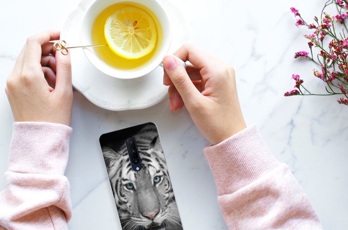 OnePlus 7 Pro TPU Hoesje Tijger