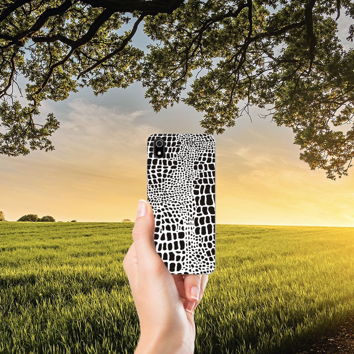 Xiaomi Redmi 7A TPU Hoesje Slangenprint