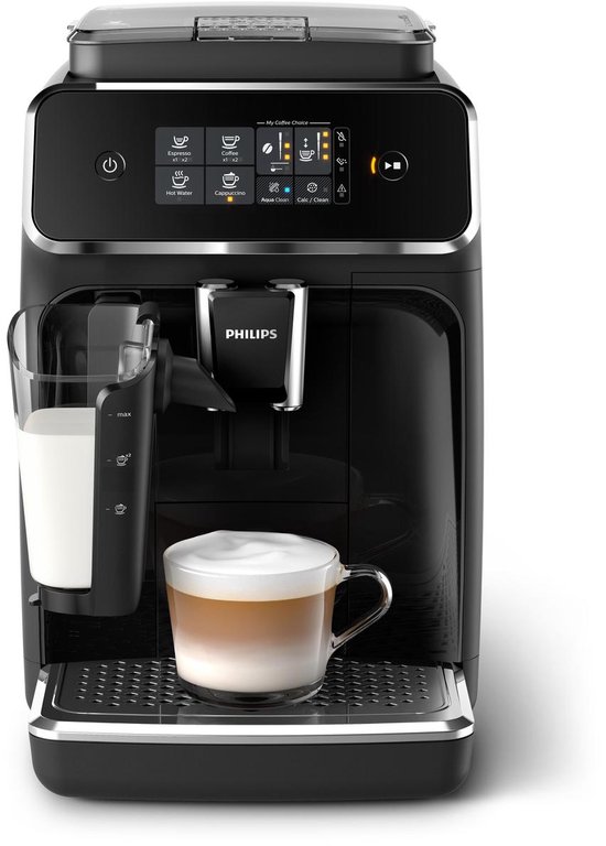 Volautomatische espressomachine - Philips LatteGo 2200 Serie EP2231/40 - Espressomachine - Zwart/RVS
