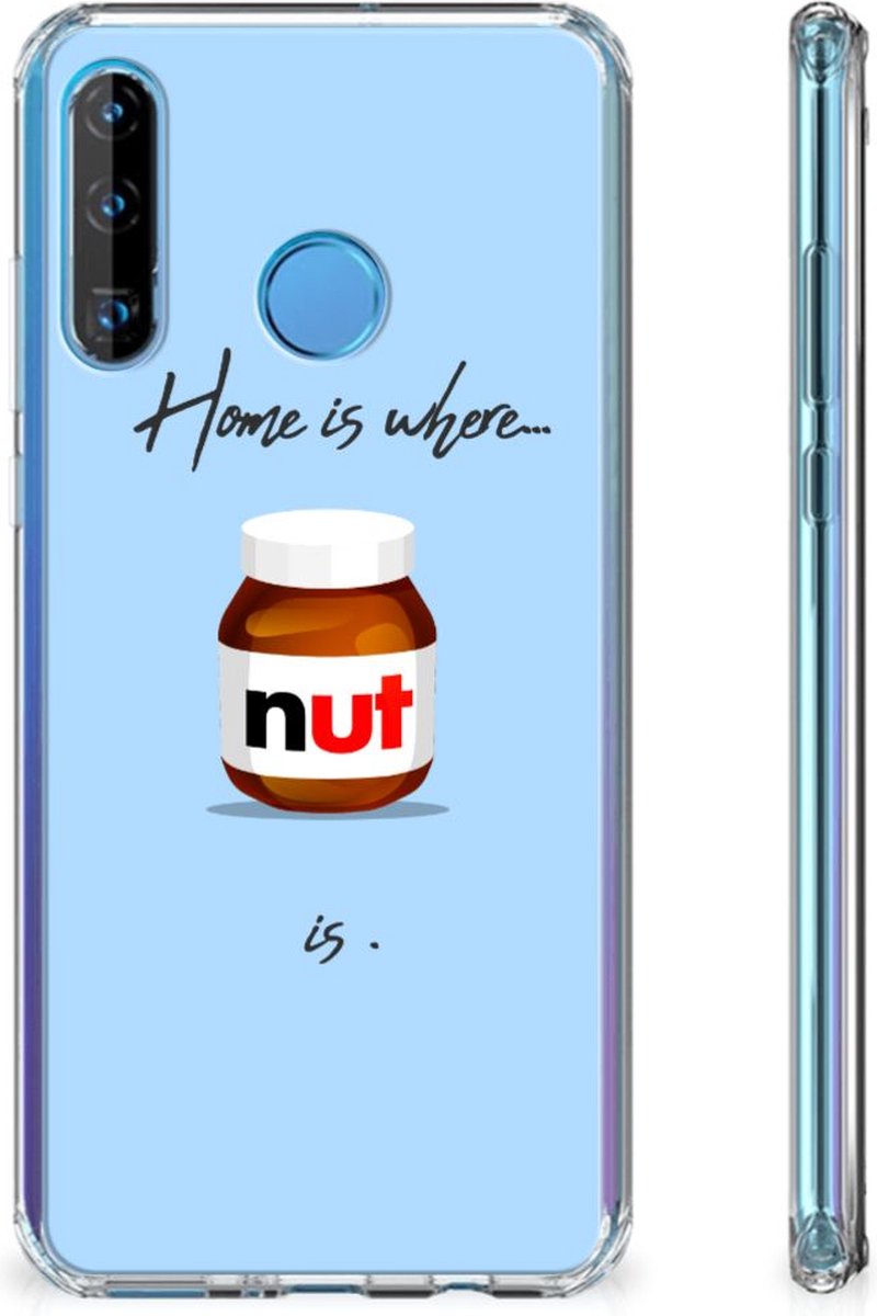 Huawei P30 Lite Beschermhoes Nut Home