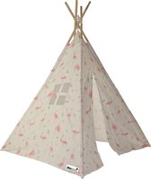 | Tipi tent roze 103X103X160CM Speeltent voor TIPITENT 103X103X160CM ROZE