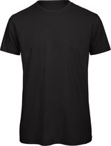 Senvi 5 pack T-Shirt -100% biologisch katoen - Kleur: Zwart - S