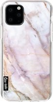 Casetastic Apple iPhone 11 Pro Hoesje - Softcover Hoesje met Design - Pink Marble Print