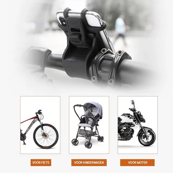 DynaGoods Telefoonhouder Fiets