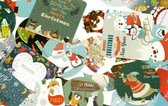 Kerststickers - Set met 46 stickers - Christmas sticker