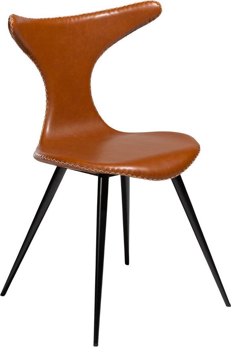 Dan-Form eetkamerstoel dolphin bruin 82 x 56 x 41 (2 stuks)