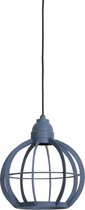 Light & Living BIBI Hanglamp mat blauw 24 x Ø23