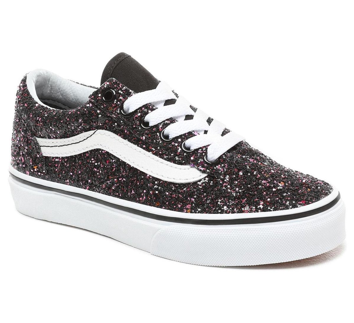 Vans Sneakers - Maat 28 - Meisjes - zwart/roze/zilver | bol.