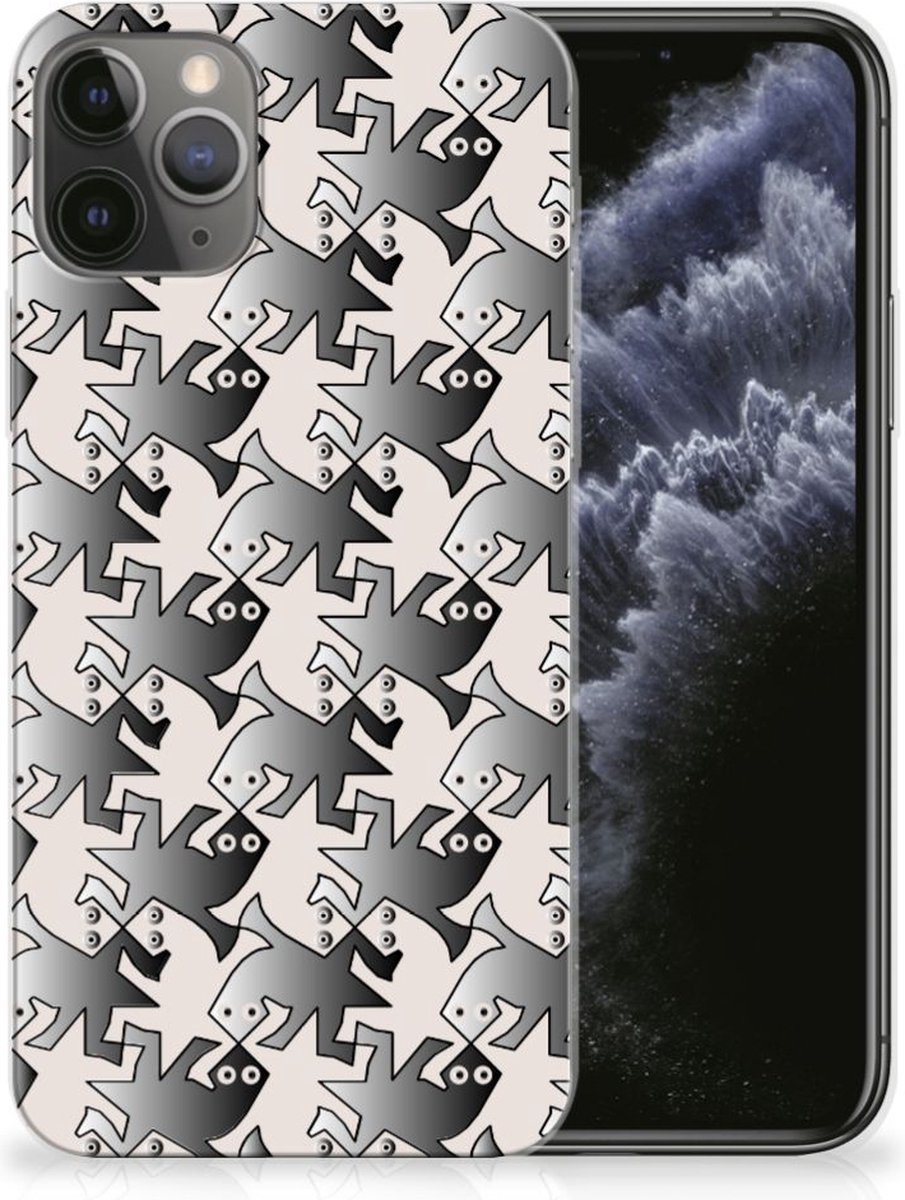 Apple iPhone 11 Pro TPU Hoesje Salamander Grey