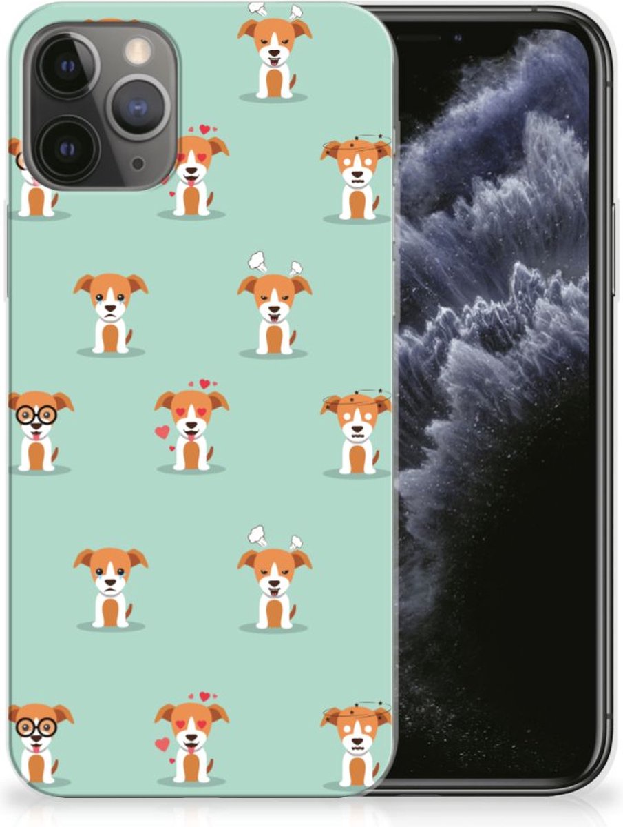 Apple iPhone 11 Pro TPU Hoesje Pups