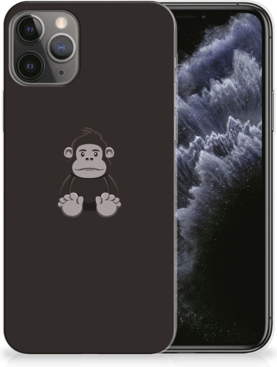 Apple iPhone 11 Pro Telefoonhoesje met Naam Gorilla