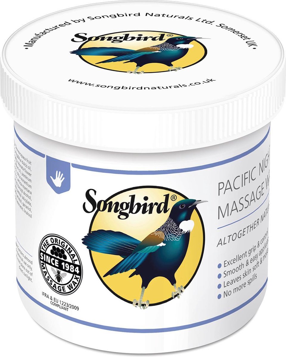 Goedkoopste Songbird Pacific Nights Massage wax 550 gram