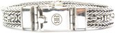 Beaddhism - Zilveren Kabel Armband - Ubuntu 925 - 13 mm - 18,5 cm