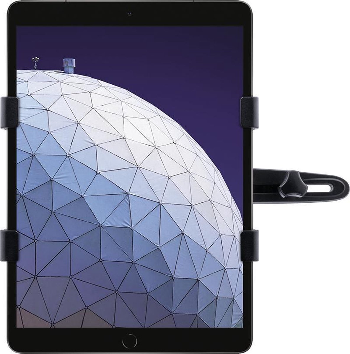 SAMDI - iPad Air (2019) Tafelhouder Houten Tablet Houder Donker Bruin