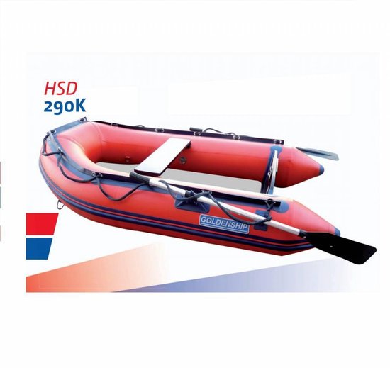 strijd Hymne advocaat Goldenship HSD Rubberboot met Aluminium Vloer (2,90 x 1,55 meter)  (HSD290AL) | bol.com