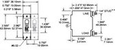 Magnetische stroomonderbreker Serie CA1 (30Amp) Wit (BS7355)