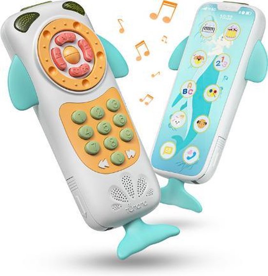 Grijpen fluctueren Veroorloven Leuke speelgoed telefoon met geluid en lichtjes - jongens en meisjes - leuk  cadeau -... | bol.com