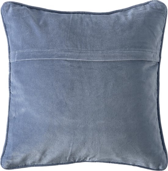 Rivièra Maison Basic Diamond Quilted Pillow Cover Sierkussenhoes 50x50cm Blauw